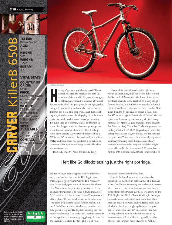 Dirt Rag Magazine 